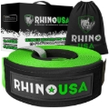 Picture of Rhino USA Recovery Tow Strap 4Inx30Ft (Green)