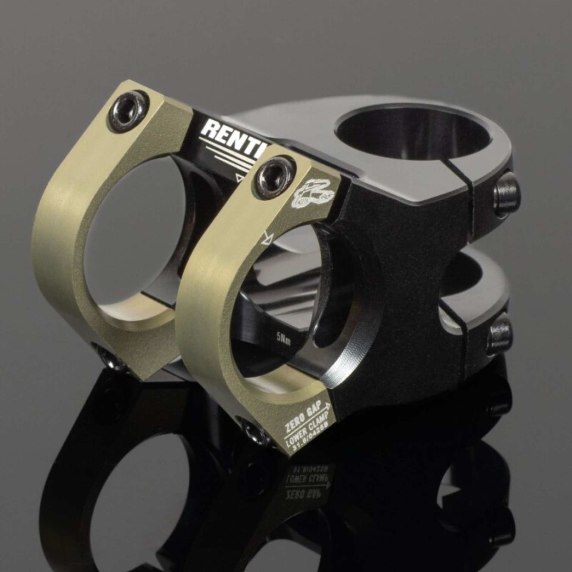 Picture of Renthal REN Cycle Apex 35 Stem Triple Clamp / Trees - STM125-02-005-01