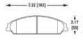 Picture of Baer Brakes BAE Replacement Pads Brake Pads - D1058R
