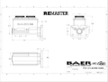 Picture of Baer Brakes BAE Master Cylinder Kits Right Brake Master Cylinder - 6801302RP