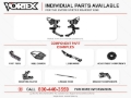 Picture of Vortex Racing VTX Adjustable Rear Sets Bike Stands - RS275K