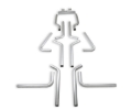 Picture of Flowmaster FLO Universal Fit Dual Exhaust Kit Steel Tubing - 15936