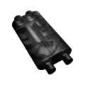 Picture of FLO Flowmaster 2.75 IN(D)/2.5 (D)OUT 50 Series BB Muffler - 527504