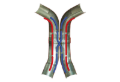 Picture of Flowmaster FLO Scavenger X-Pipes Connecting Pipes - 815932