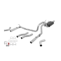Picture of Flowmaster FLO American Thunder Cat-Back Exhaust Systems - 817424
