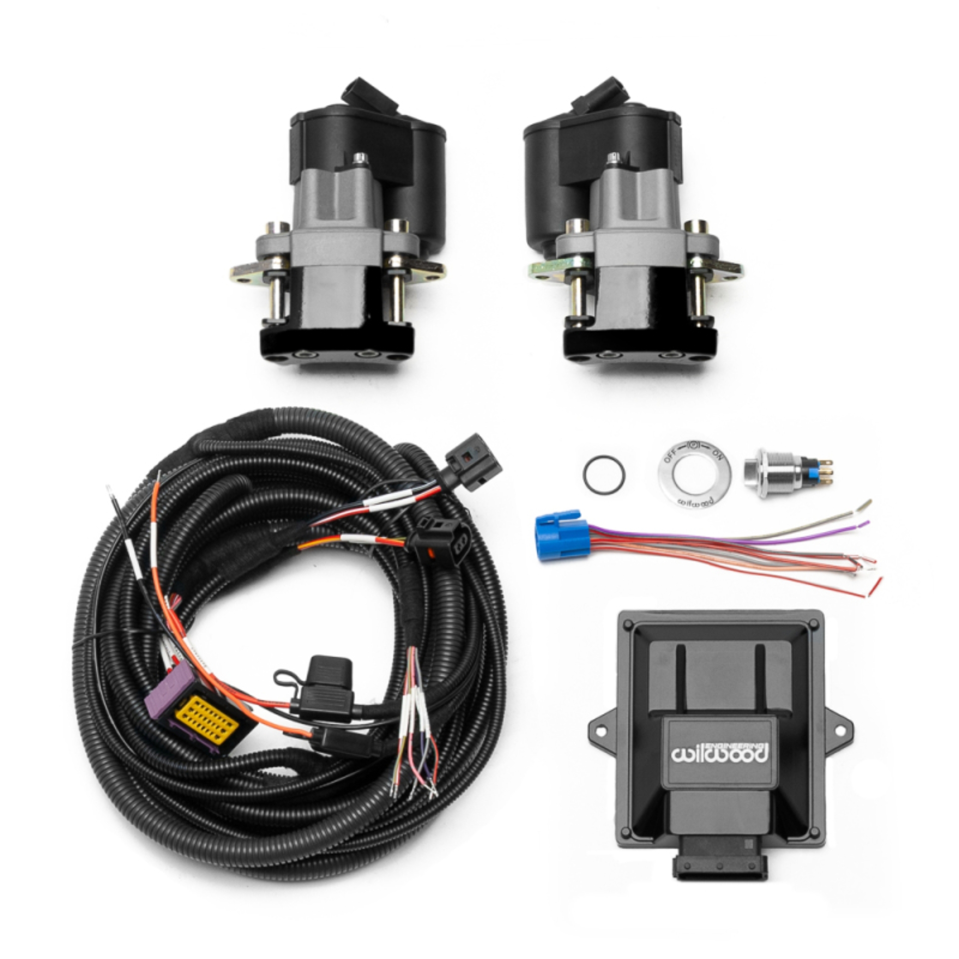 Picture of Wilwood WIL Parking Brake Brake Kit Rear Brake Calipers - 140-18031-BK