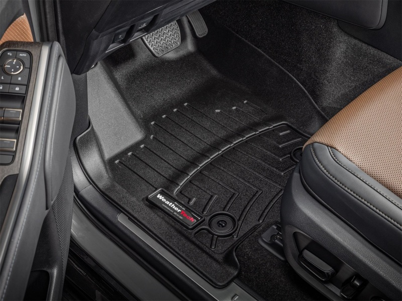 Picture of WeatherTech WT FloorLiner-Front-Blk Floor Mats - 4418741