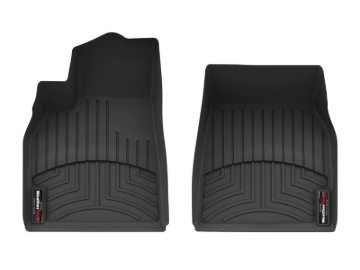 Picture of WeatherTech WT FloorLiner-Front-Blk Floor Mats - 4419431
