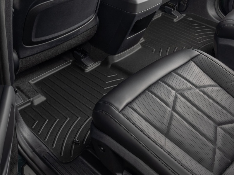 Picture of WeatherTech WT FloorLiner-Rear-Blk Floor Mats - 4419842