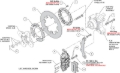 Picture of Wilwood WIL UTV Big Brake Kits Rear - 140-17597