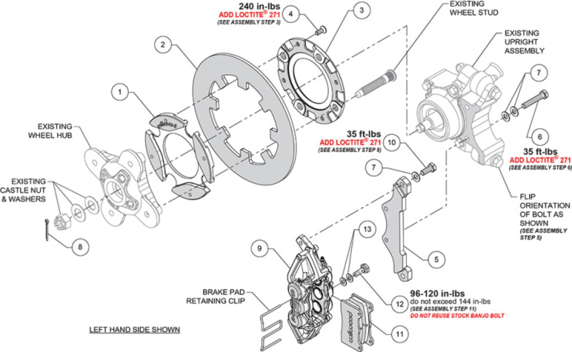Picture of Wilwood WIL UTV Big Brake Kits Rear - 140-17597