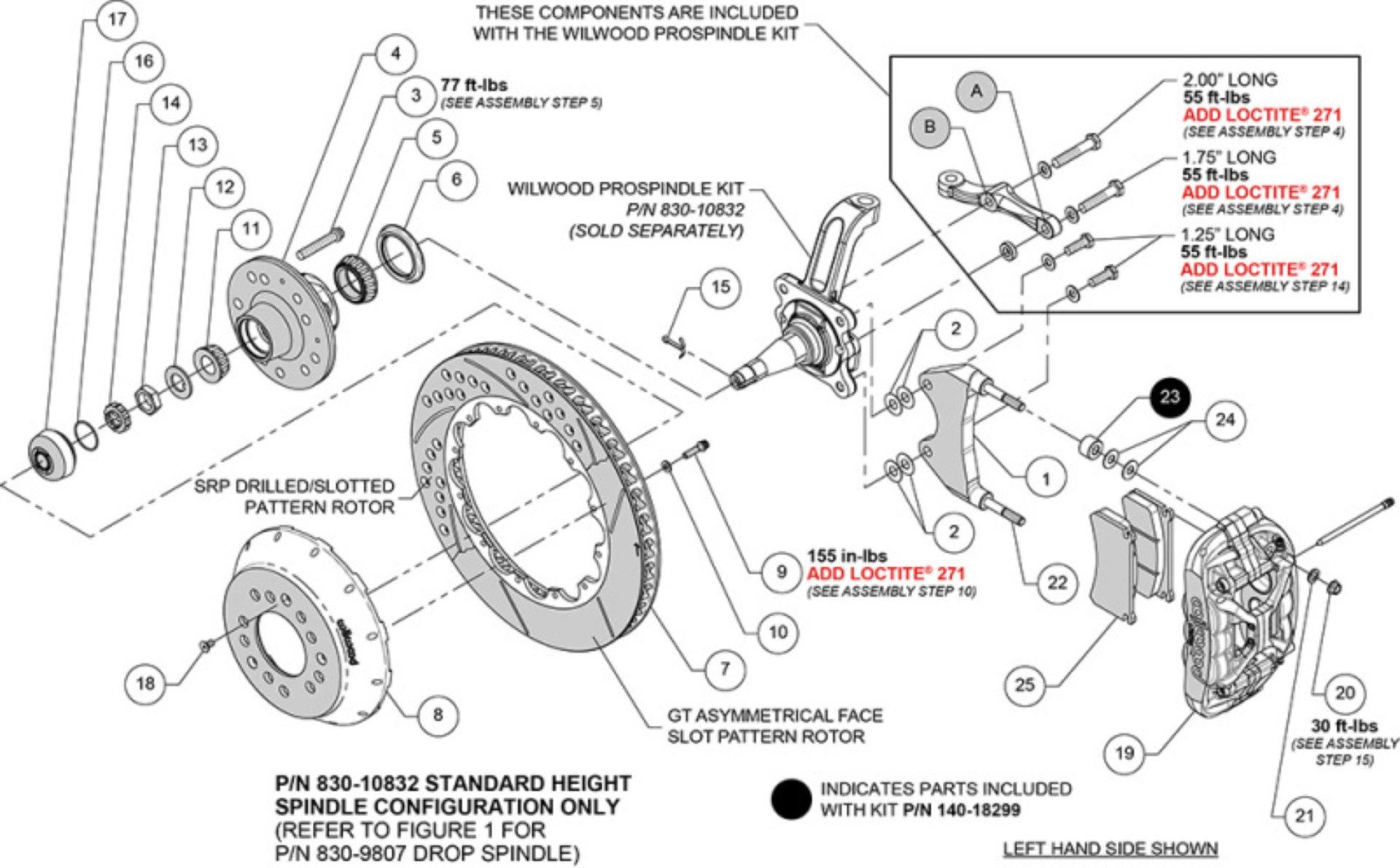 Picture of Wilwood WIL Custom Big Brake Kits Front - 140-18298-D