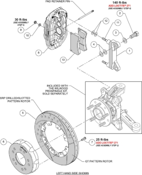 Picture of Wilwood WIL Custom Big Brake Kits Front - 140-18300