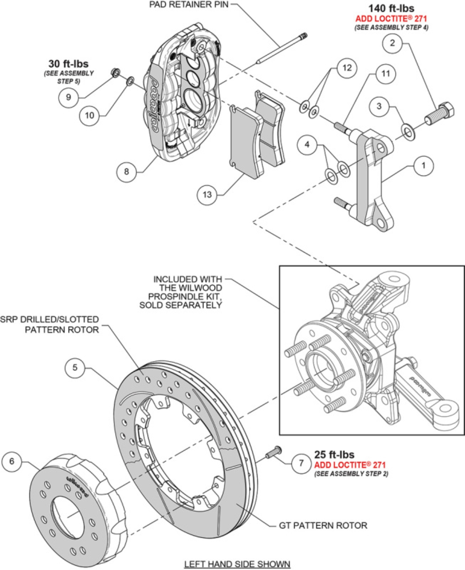Picture of Wilwood WIL Custom Big Brake Kits Front - 140-18300-R