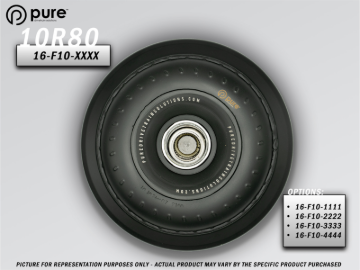 Picture of Pure Drivetrain Solutions PDS Billet Race Torque Converter - 16-F10-3333