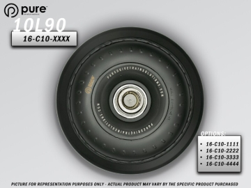 Picture of Pure Drivetrain Solutions PDS Billet Race Torque Converter - 16-C10-4444
