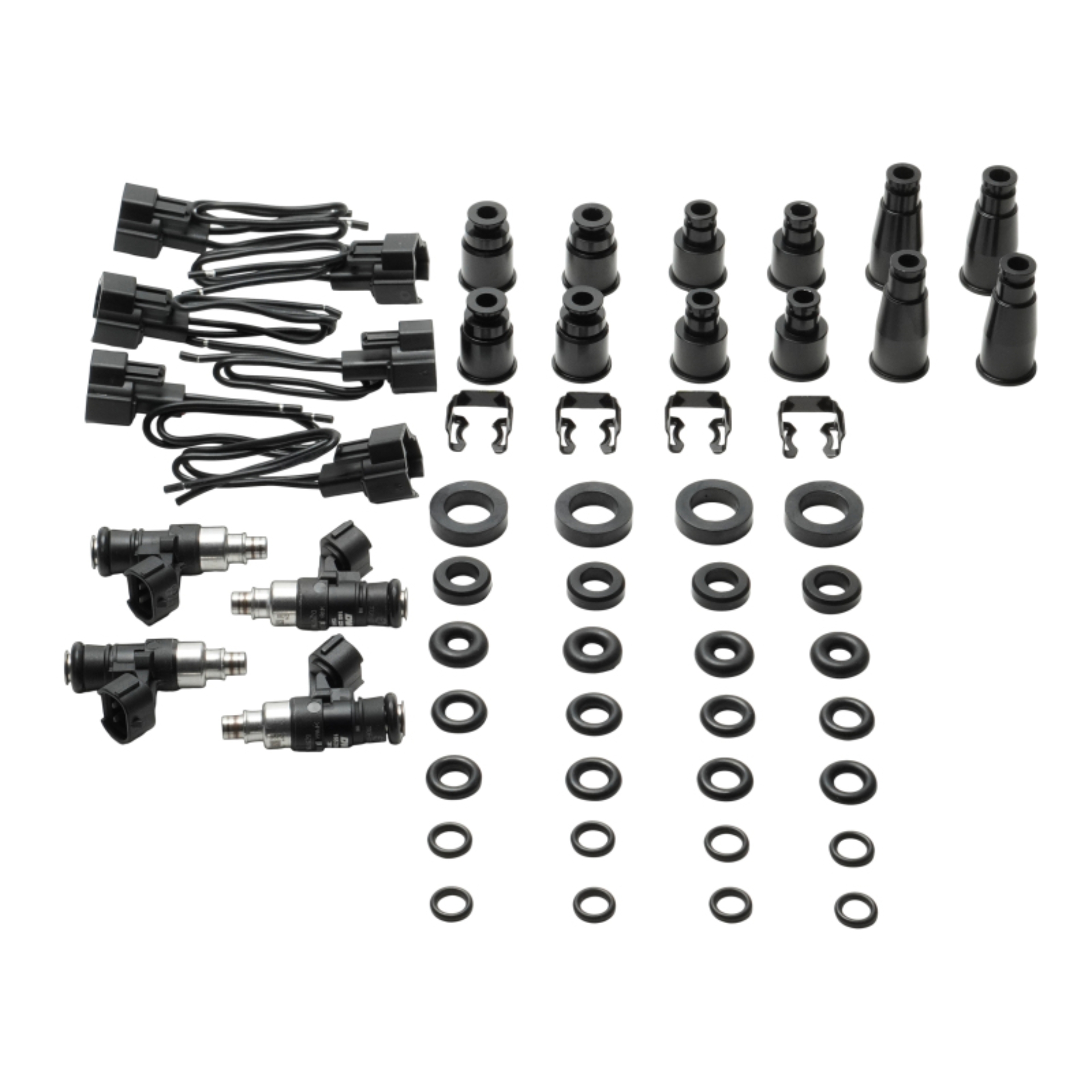 Picture of DeatschWerks DW 2400cc Injector Sets-4 Cyl Fuel Injector Sets - 16S-IMP-2400-4