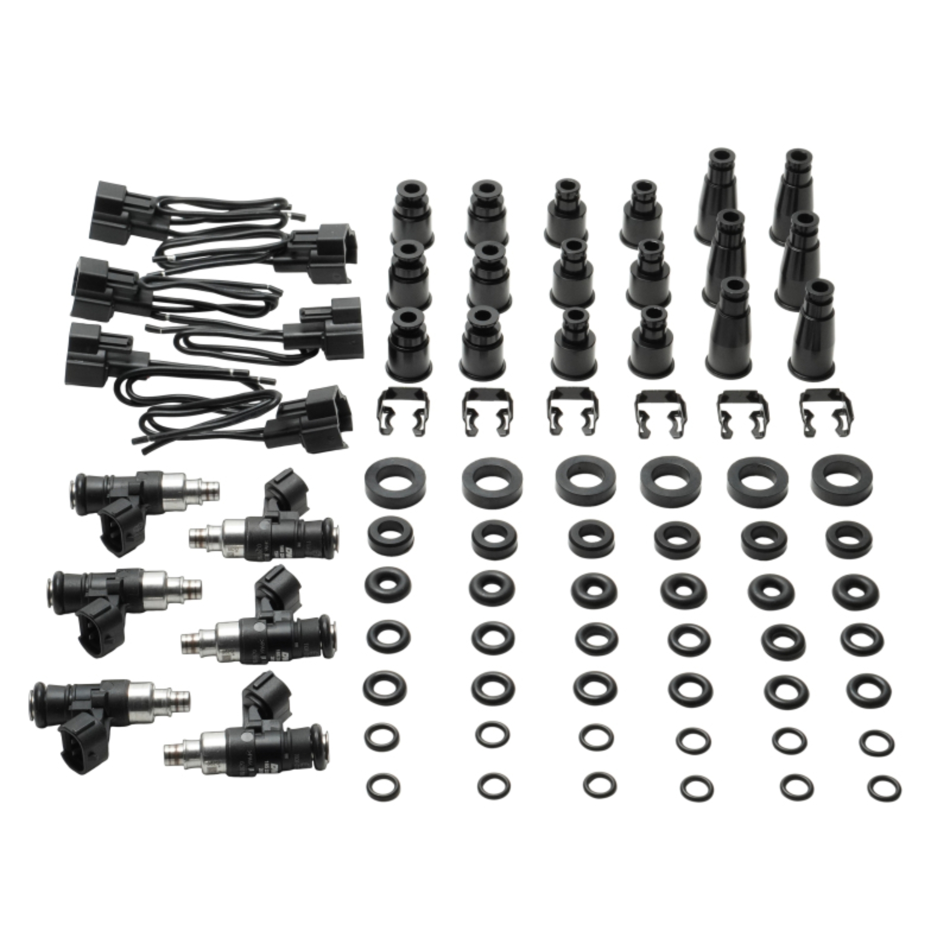 Picture of DeatschWerks DW 2400cc Injector Sets-6 Cyl Fuel Injector Sets - 16S-IMP-2400-6