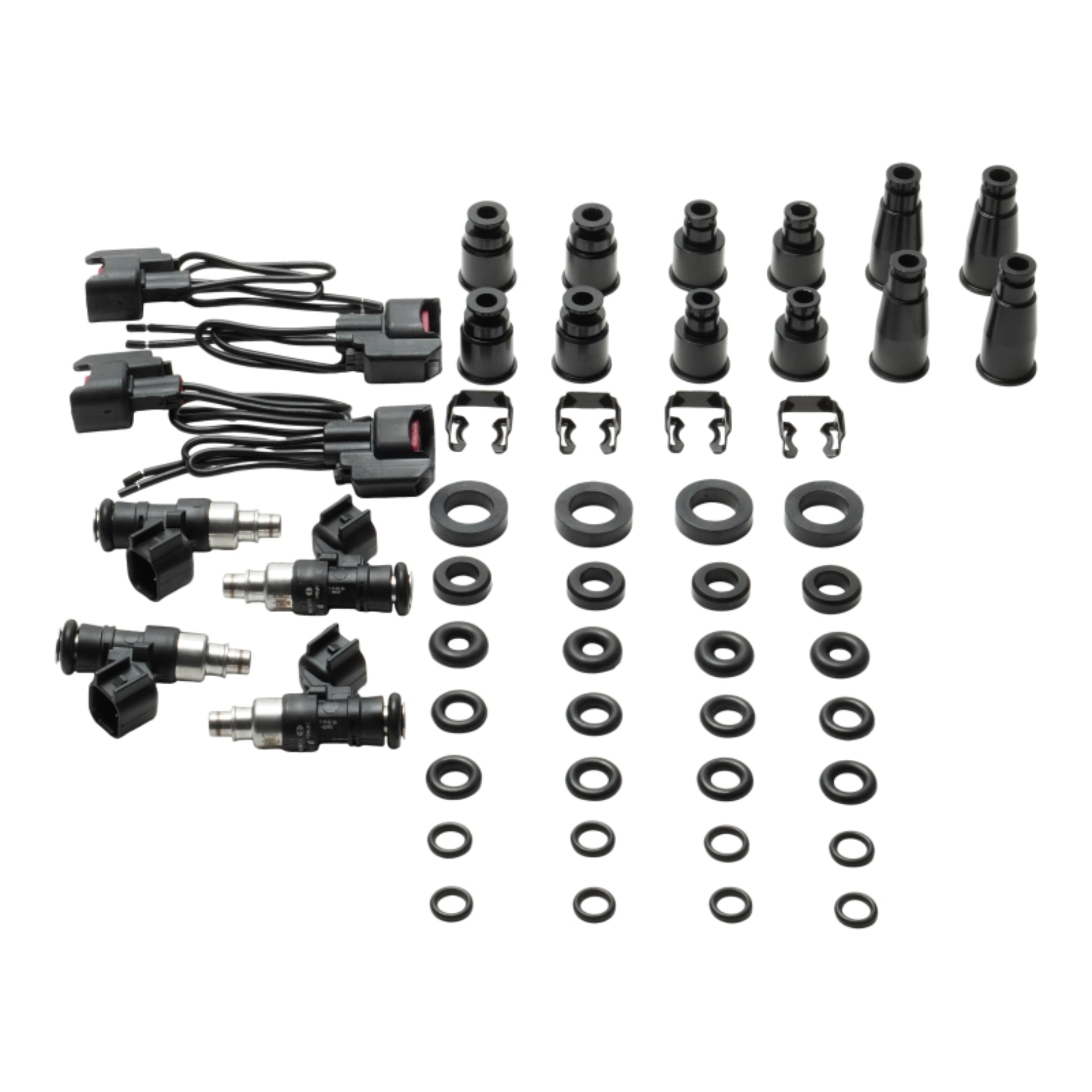 Picture of DeatschWerks DW 750cc Injector Sets-4 Cyl Fuel Injector Sets - 16U-IMP-0750-4