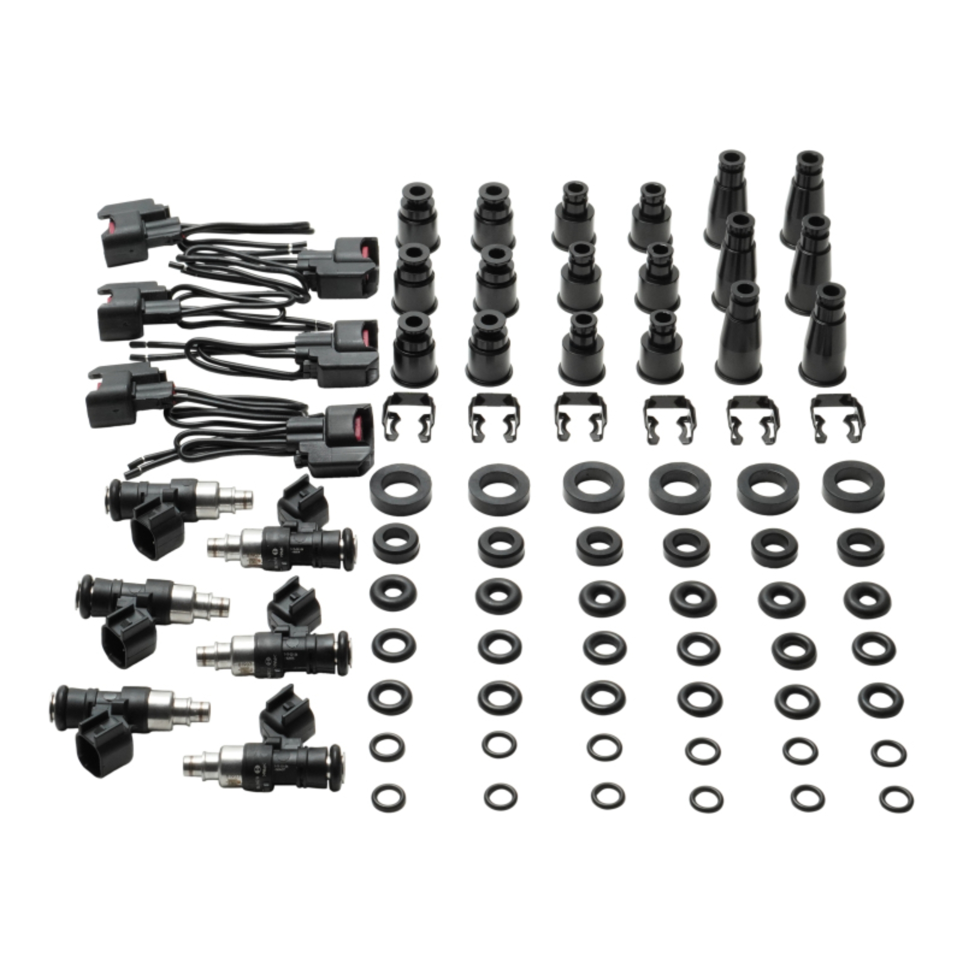 Picture of DeatschWerks DW 1000cc Injector Sets-6 Cyl Fuel Injector Sets - 16U-IMP-1000-6