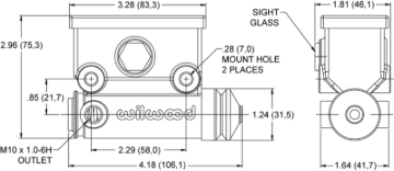 Picture of Wilwood WIL Master Cylinder Brake Master Cylinder - 260-13524