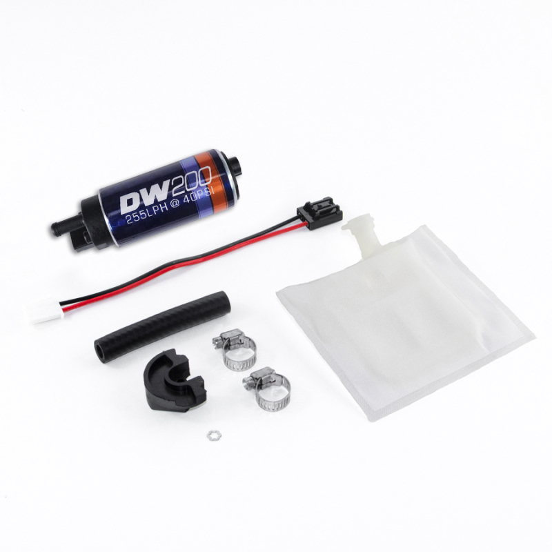 Picture of DeatschWerks DW DW200 Fuel Pumps w/Kits - 9-201-0791