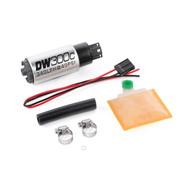 Picture of DeatschWerks DW DW300C Fuel Pumps w/Kits - 9-307-1000