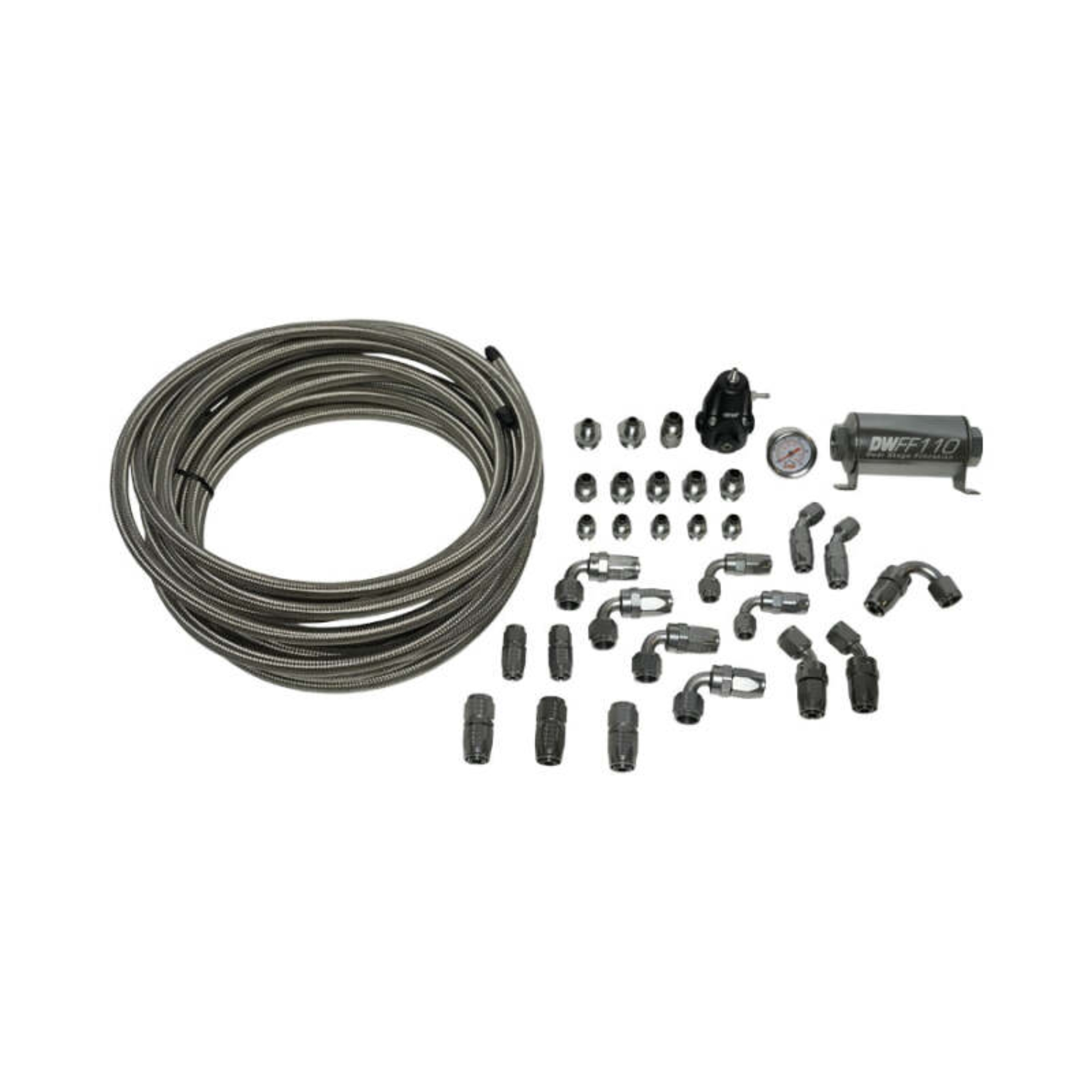 Picture of DeatschWerks DW X2 Plumbing Kit Fuel Pumps - 6-617