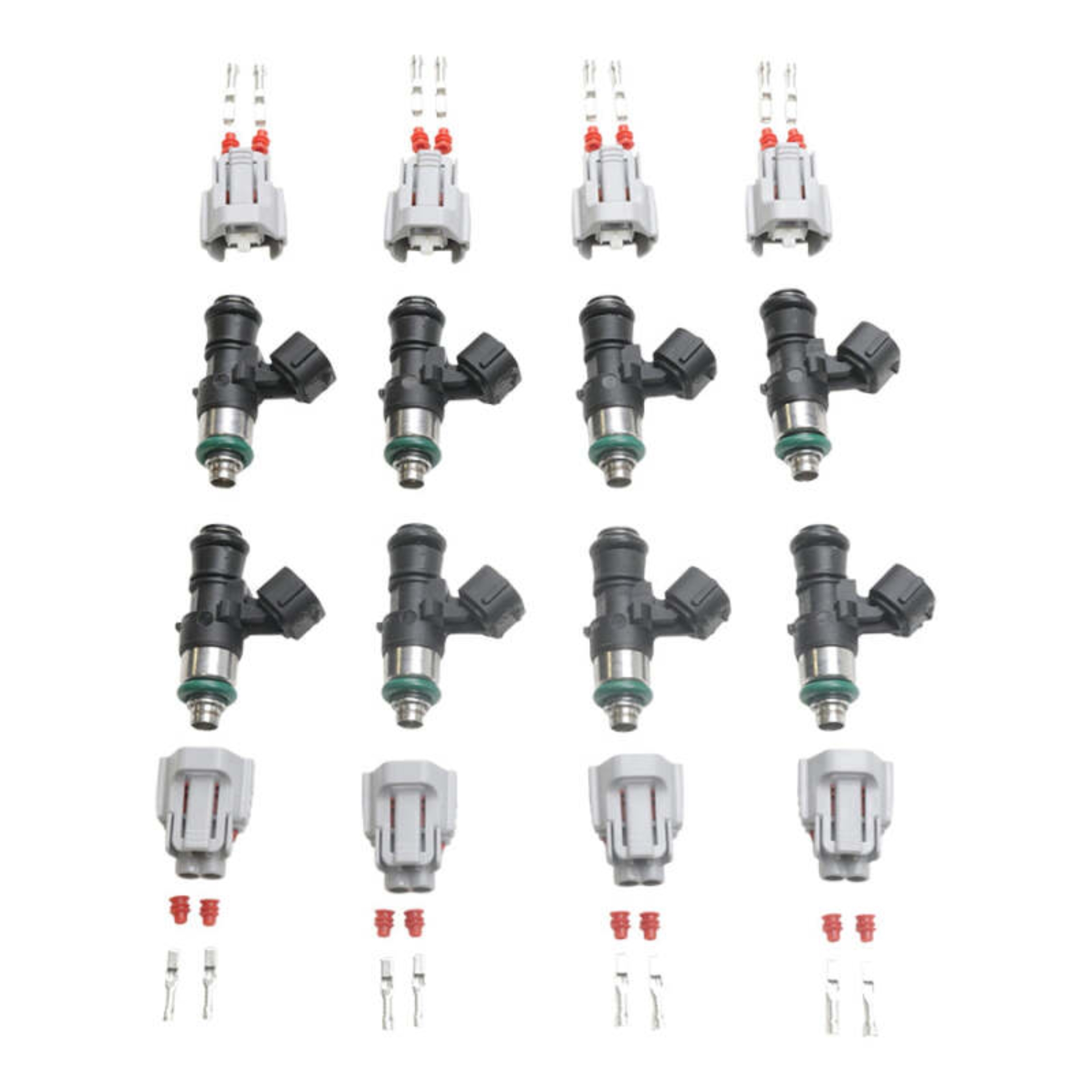 Picture of DeatschWerks DW 2200cc Injector Sets-8 Cyl Fuel Injector Sets - 16S-19-2200-8