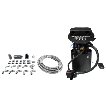 Picture of DeatschWerks X3 Series Fuel Pump Module w/ Triple DW400 Pumps/PTFE Plumbing Kit 11-24 Ford Mustang