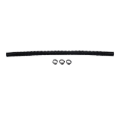 Picture of DeatschWerks Convoluted Tubing 300mm Length x 10mm ID Side 1 x 10mm ID Side 2 - Black