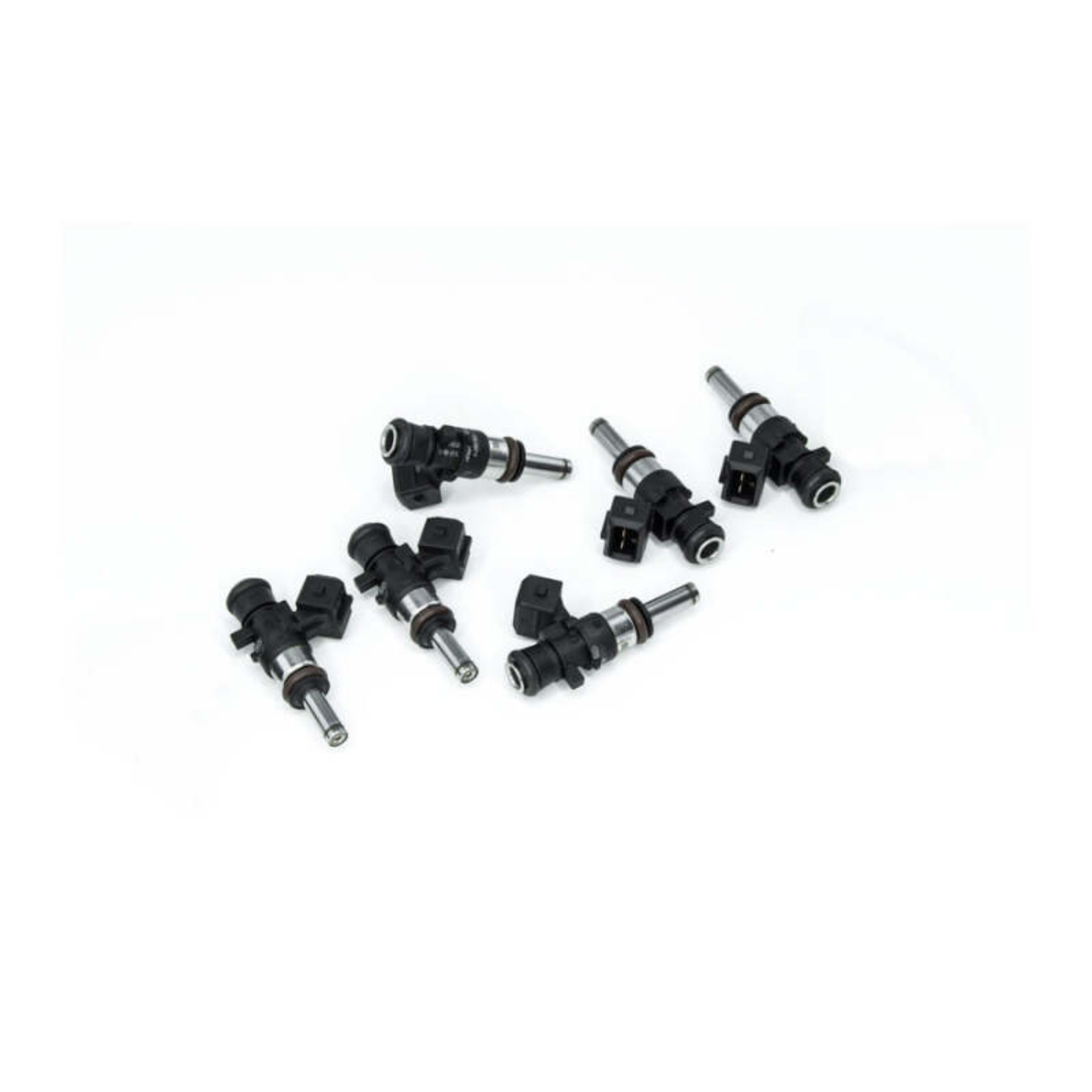Picture of DeatschWerks Bosch EV14 Universal 40mm Compact Matched Set of 6 Injectors 500cc (Extended Nozzle)