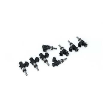 Picture of DeatschWerks Bosch EV14 Universal 40mm Compact Matched Set of 8 Injectors 1250cc (Extended Nozzle)