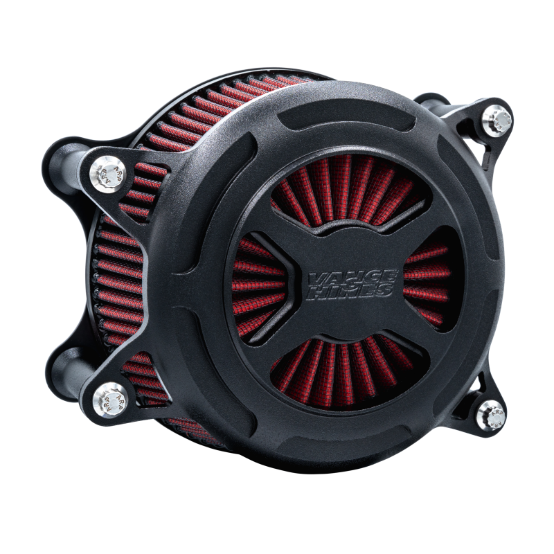 Picture of Vance & Hines 23+ HD Road/Street Glide V02 X Air Intake - Wrinkle Black