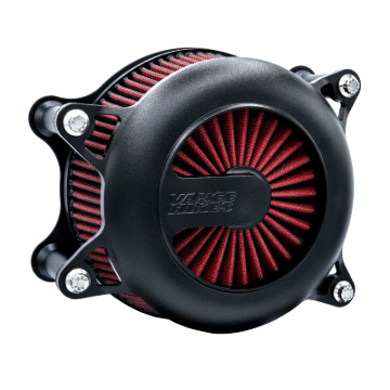 Picture of Vance & Hines 23-24 Road/Street Glide V02 Rogue Air Intake - Wrinkle Black