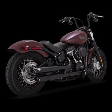 Picture of Vance & Hines 18-24 Harley-Davidson Softail Models Twin Slash Slip-ons - Black