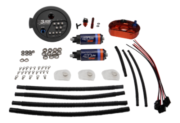 Picture of DeatschWerks 20-24 A90/91 Toyota Supra/G8X BMW M3/M4 Fuel Pump Module w/Dual DW420s