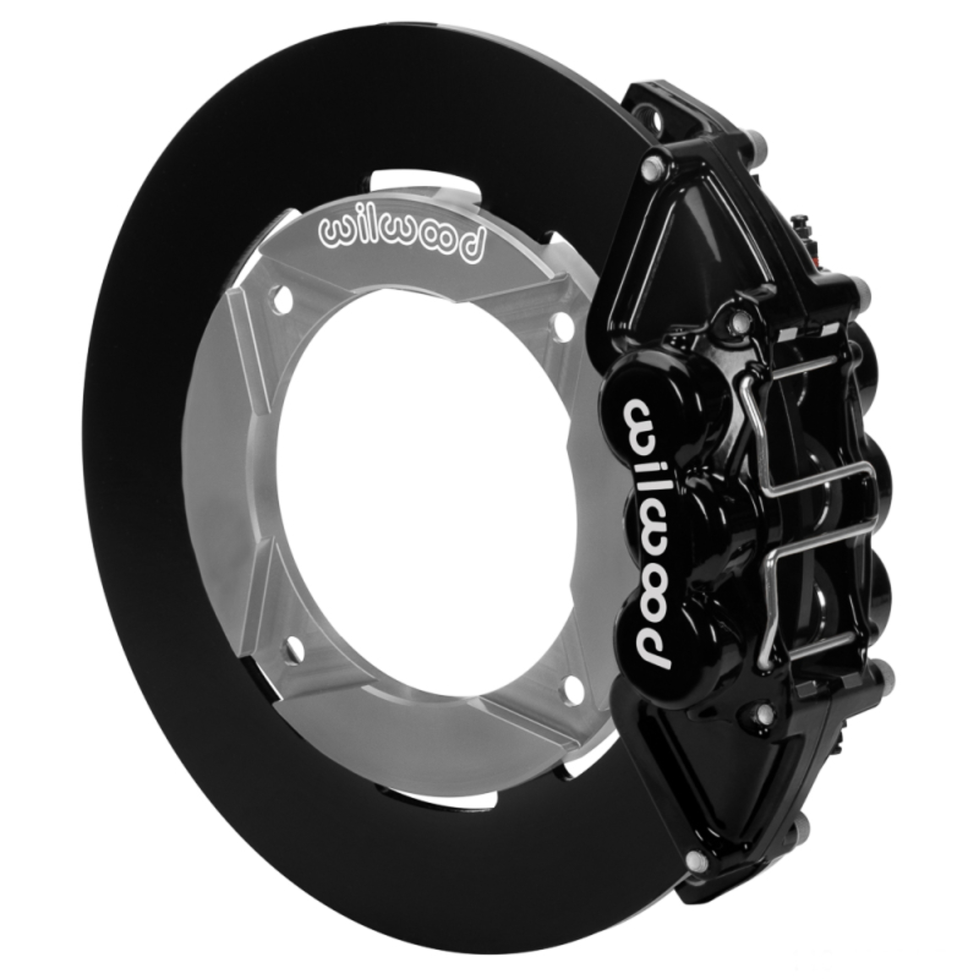 Picture of Wilwood 2020+ Polaris RZR Pro UTV6 Rear Kit 11.25in - Black Calipers/Blank Rotors