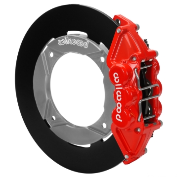 Picture of Wilwood 2020+ Polaris RZR Pro UTV6 Rear Kit 11.25in - Red Calipers/Blank Rotors