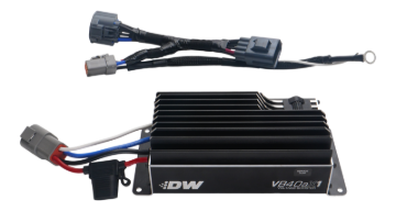 Picture of DeatschWerks VB40AX1 Voltage Booster with Plug-N-Play Harness for 10-25 Ford Mustang