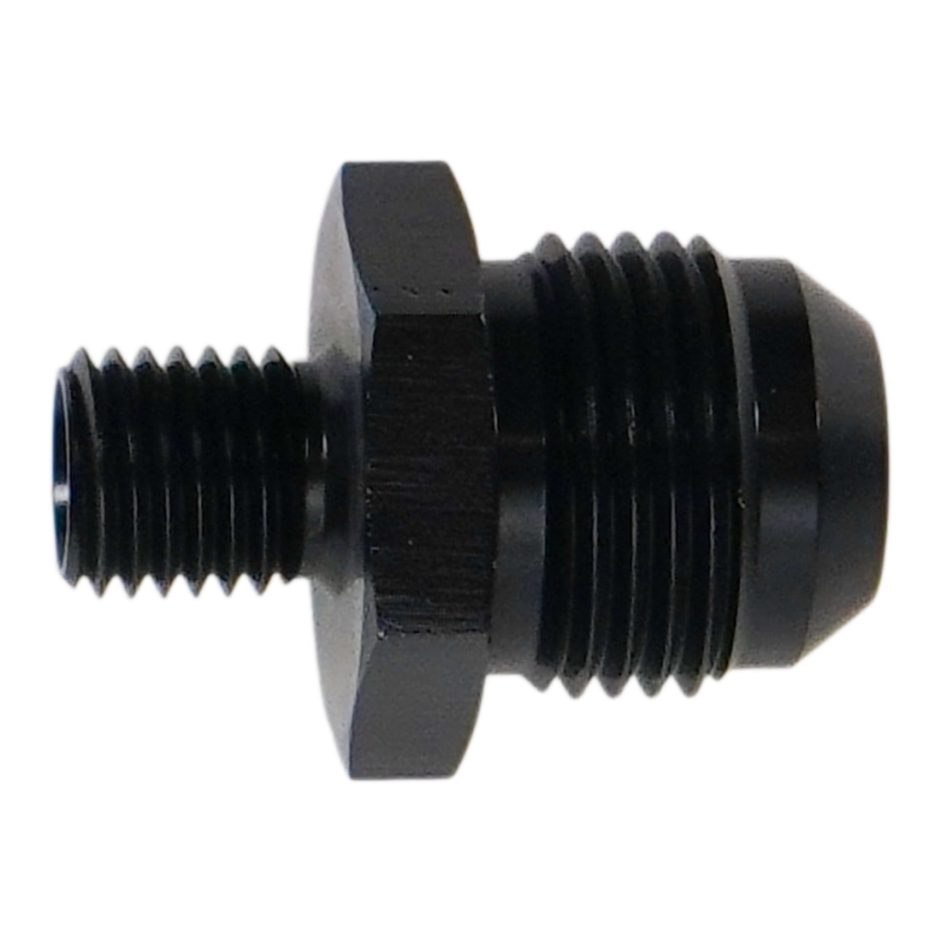 Picture of DeatschWerks 10AN Male Flare to M12x1.5 Metric Male Adapter