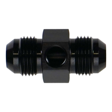 Picture of DeatschWerks 8AN Male Flare Gauge Adapter with 1/8in Gauge Port