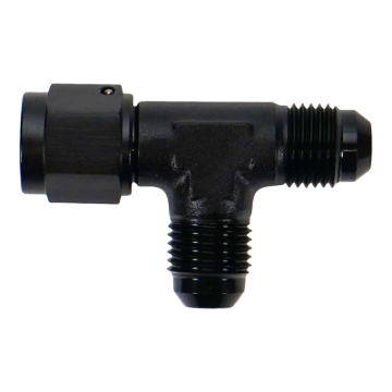 Picture of DeatschWerks 6AN Male Flare to Female Flare Swivel Tee on Straight