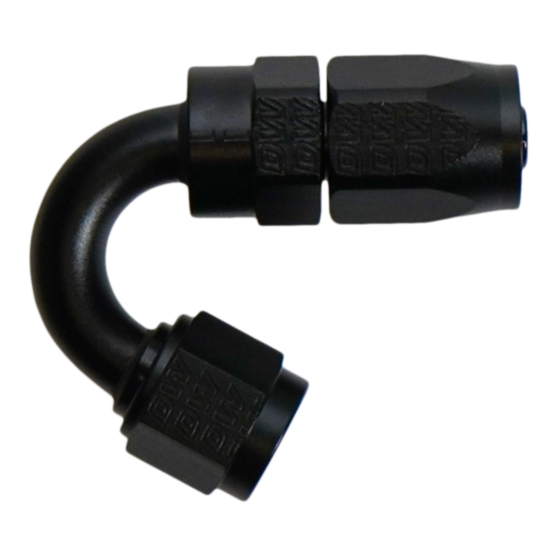 Picture of DeatschWerks 6AN Female Flare Swivel 150-degree Hose End CPE