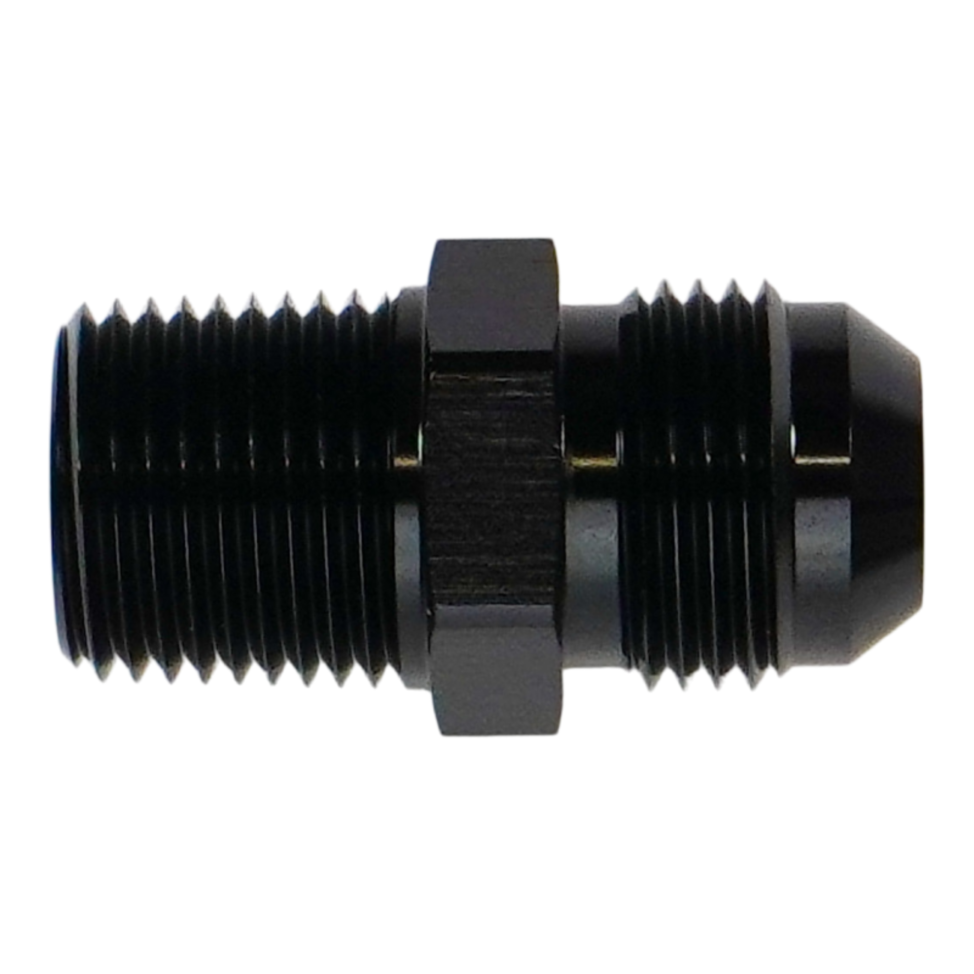Picture of DeatschWerks 10AN Male Flare to 1/2in NPT Male Adapter
