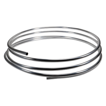 Picture of DeatschWerks 10AN Aluminum Hard Tubing 20ft Anodized Clear