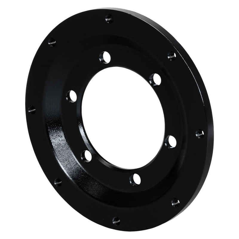 Picture of Wilwood Import Built Shelby CSX6000 6in x 4.25in - 8in x 7in Rear Rotor Adapter - Black - 2 Pack