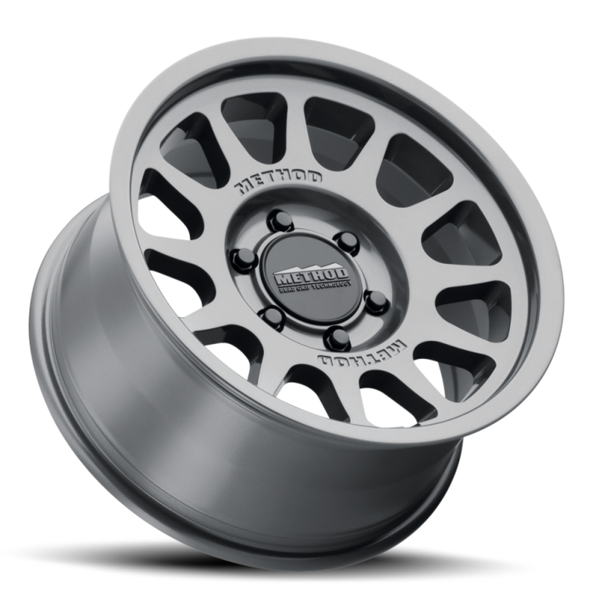 Picture of Method MR703 Bead Grip HD 18x9 +40mm Offset 6x5.5 95.25mm CB Gloss Titanium Wheel