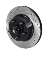 Picture of Wilwood 70-73 Ford Mustang 5x4.5 SRP Drilled Performance Front Rotor & Hat R/H - Black