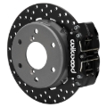 Picture of Wilwood 2024 Can Am Maverick Rear Brake Kit 11.60in Drilled - Black